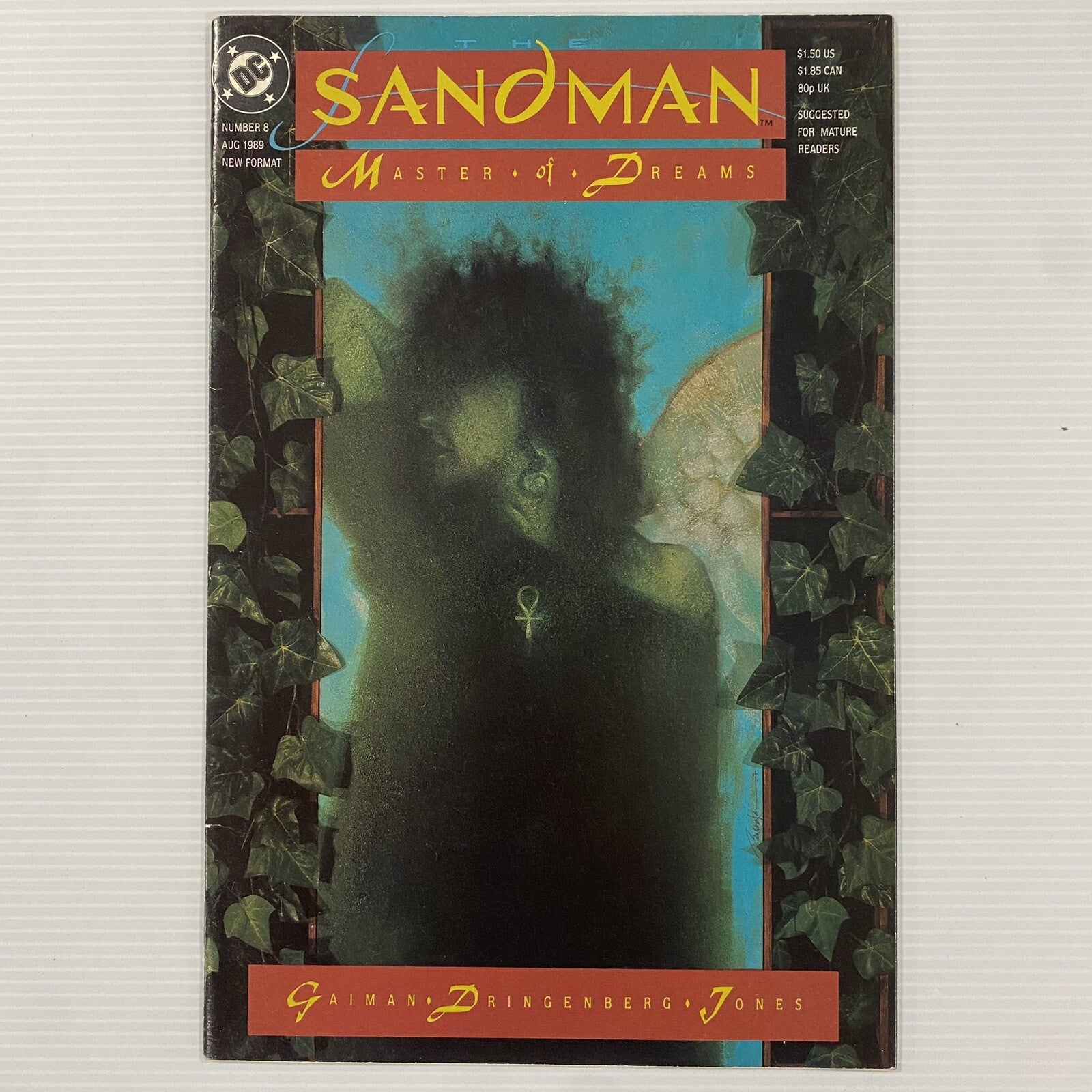 DC Sandman #8 1989 VF+ 1st Print Neil Gaiman Netflix 1st App. Death0