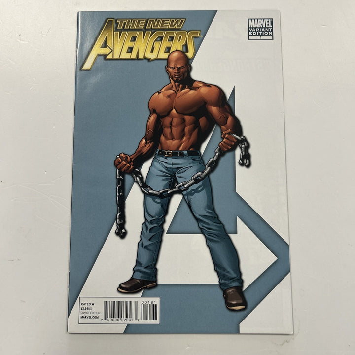 New Avengers #1 2010 NM 1:75 Stuart Immonen Luke Cage Variant0