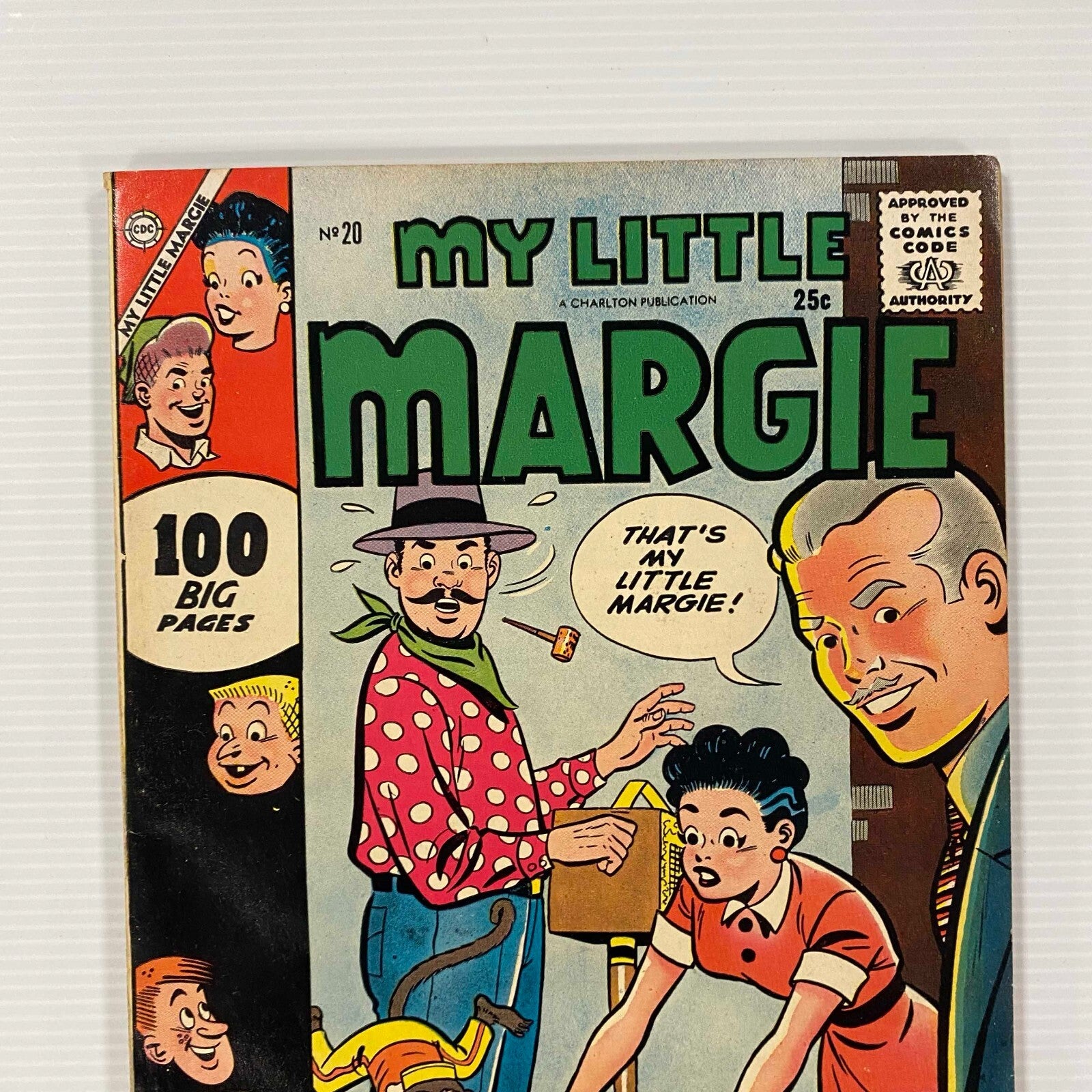 My Little Margie #20 1958 FN Cent Copy Charlton Comics2