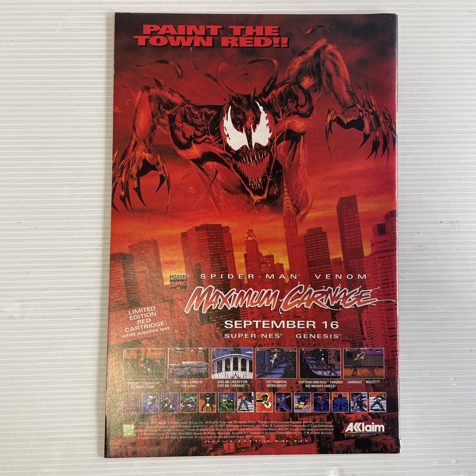 Web of Spider-Man #118 1994 FN 1st Appearance of Scarlet Spider4
