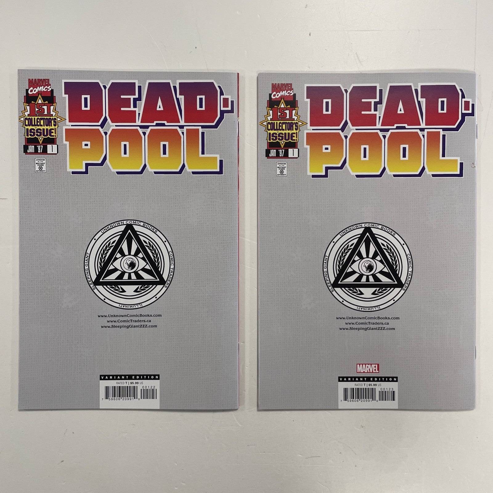 Deadpool #1 2024 NM Facsimile X2 David Nakayama Trade & Virgin Variant9