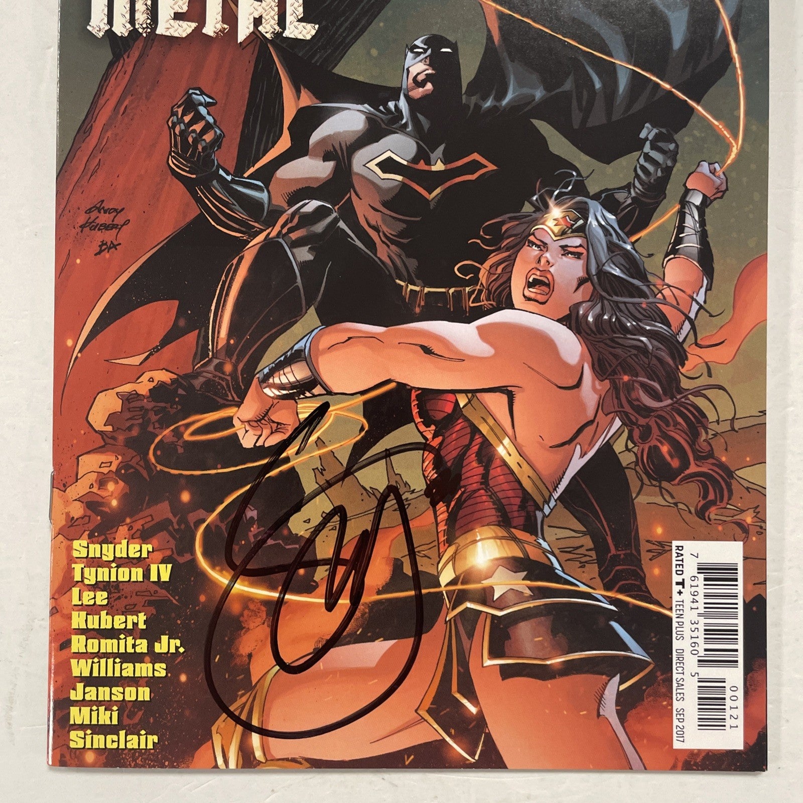 Dark Days The Casting #1 2017 NM Signed Scott Snyder **signed at Thoughtbubble2