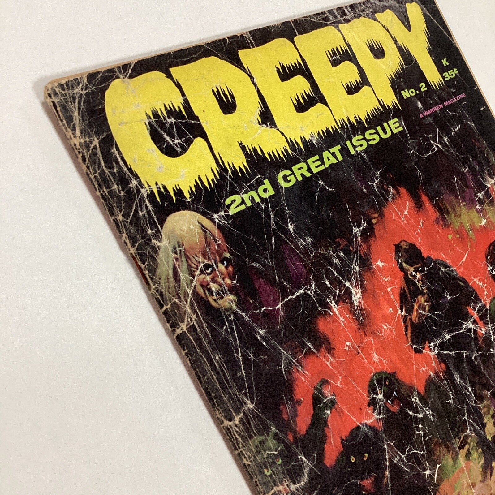 Creepy #2 1965 GD Cover worn and detached, pen marks on first page.Warren Horror7