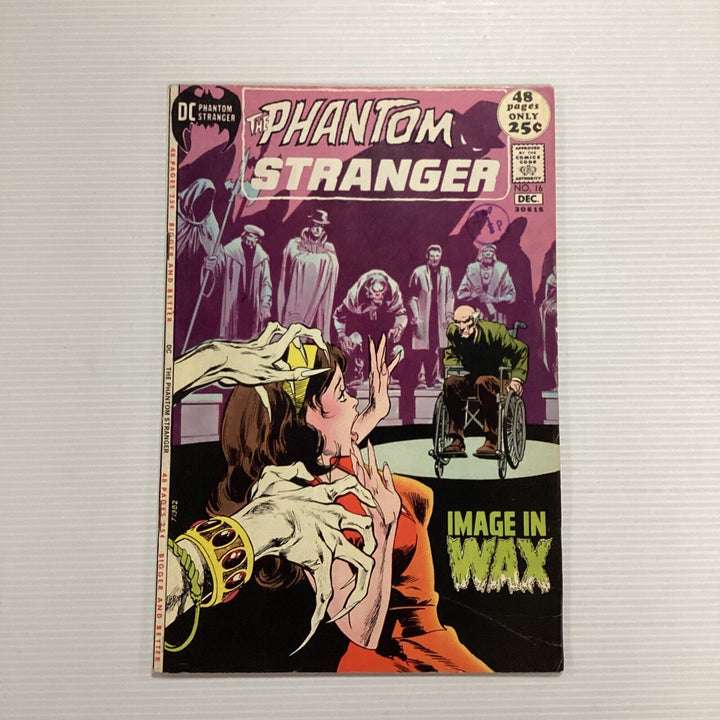 Phantom Stranger #16 1971 FN- Neal Adams Cover Pence Stamp