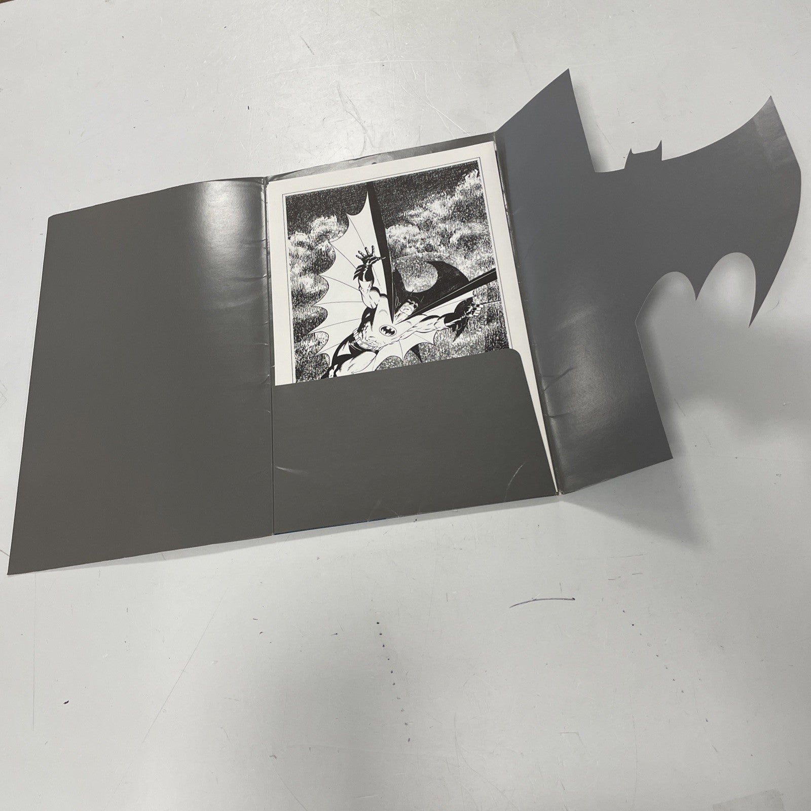 Batman Portfolio by Mike Zeck 1988 6 Piece Artwork Set1