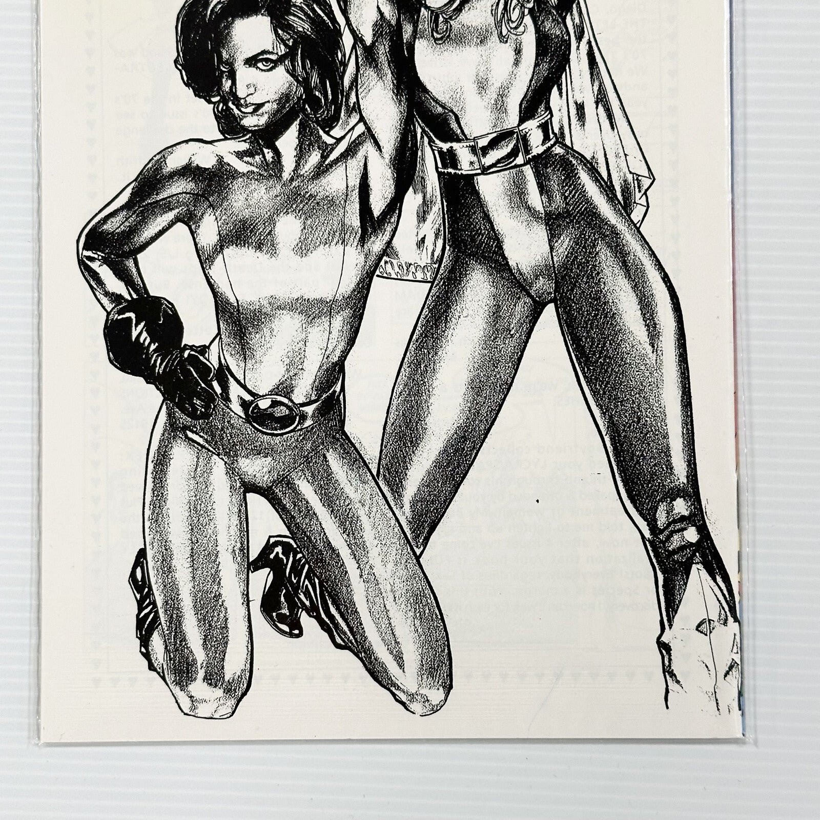 Lycra Woman & Spandex Girl Summer Vacation Special #1 1993 VF/NM signed Bryan Gl6
