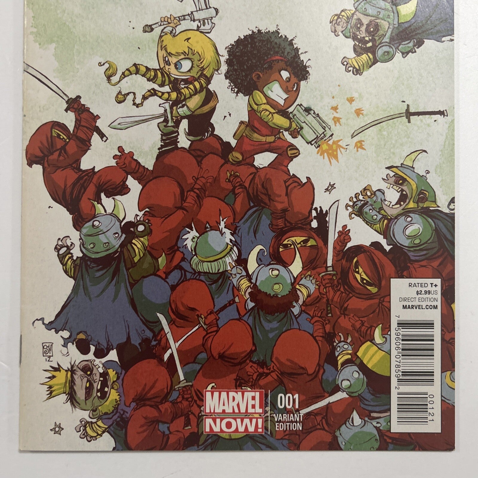 Fearless Defenders #1 2013 NM Skottie Young Variant2