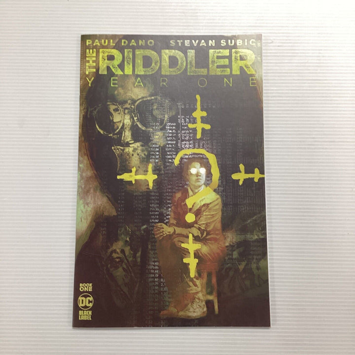 The Riddler Year One Book One 2023 NM Paul Dano