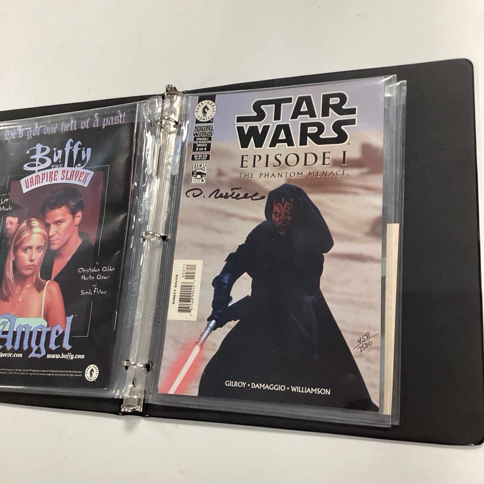 Star Wars Episode 1 The Phantom Menace #1-4 Collection Signed Dynamic Forces8