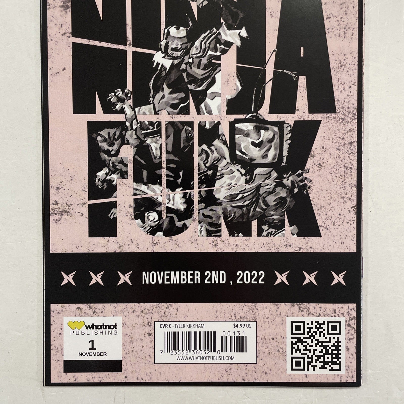 Ninja Funk #1 2022 Spider-man #1 Homage Cover Signed by JPG McFly with CoA6