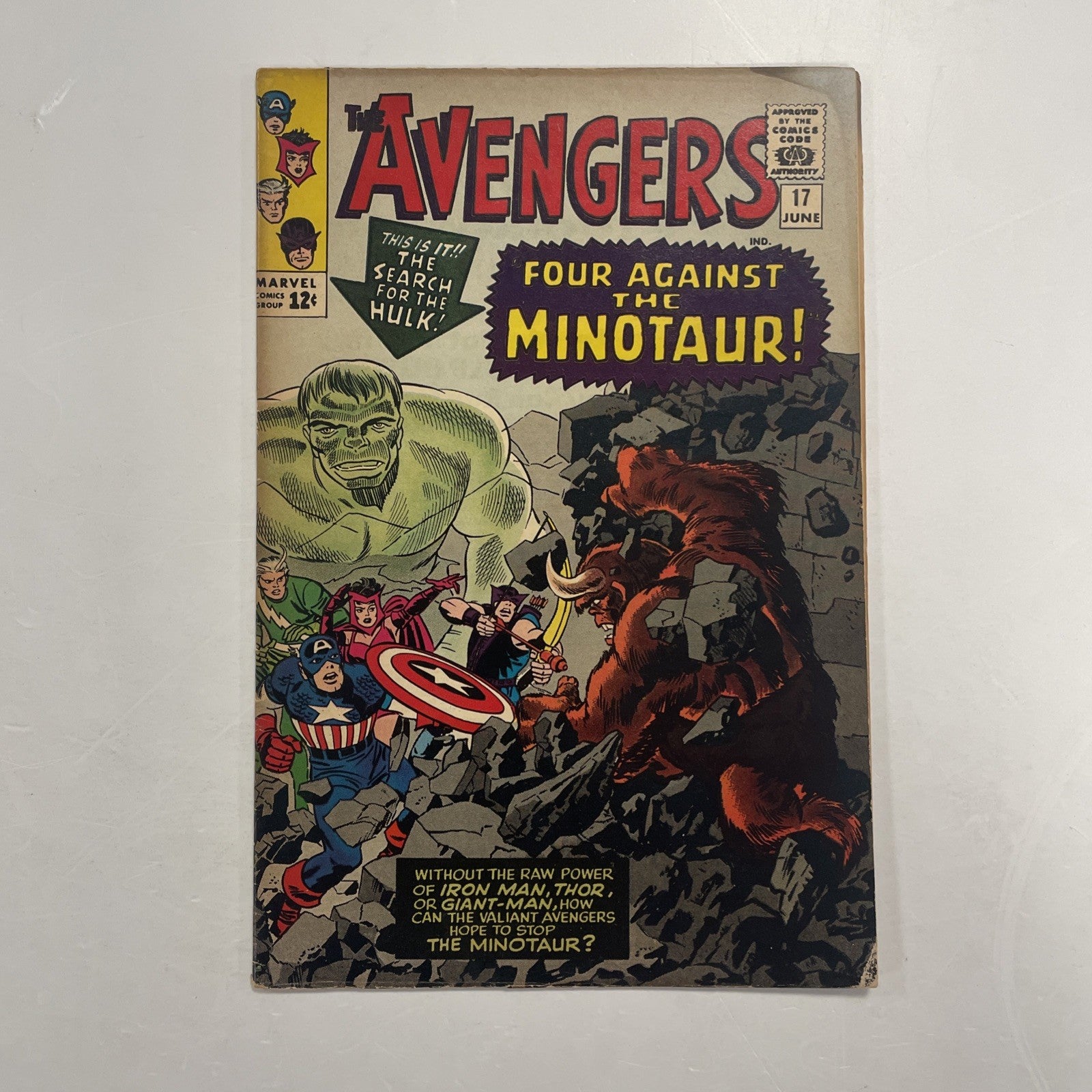 Avengers #17 1965 VG **Water marks around the edges0