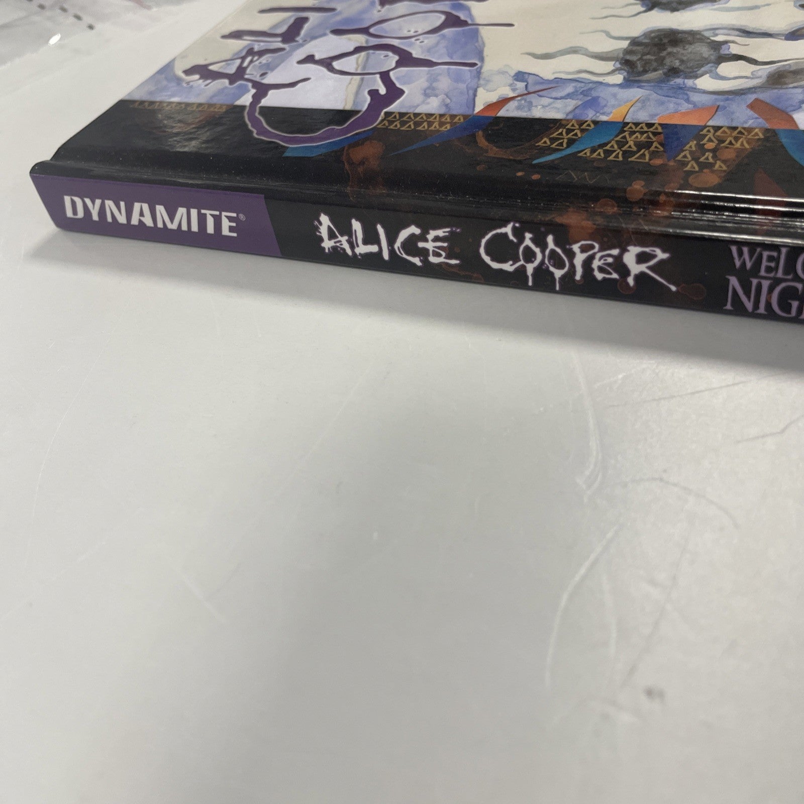 Alice Cooper Vol 1 Welcome to my Nightmare Signed by Alice Cooper (Hardbacked)7