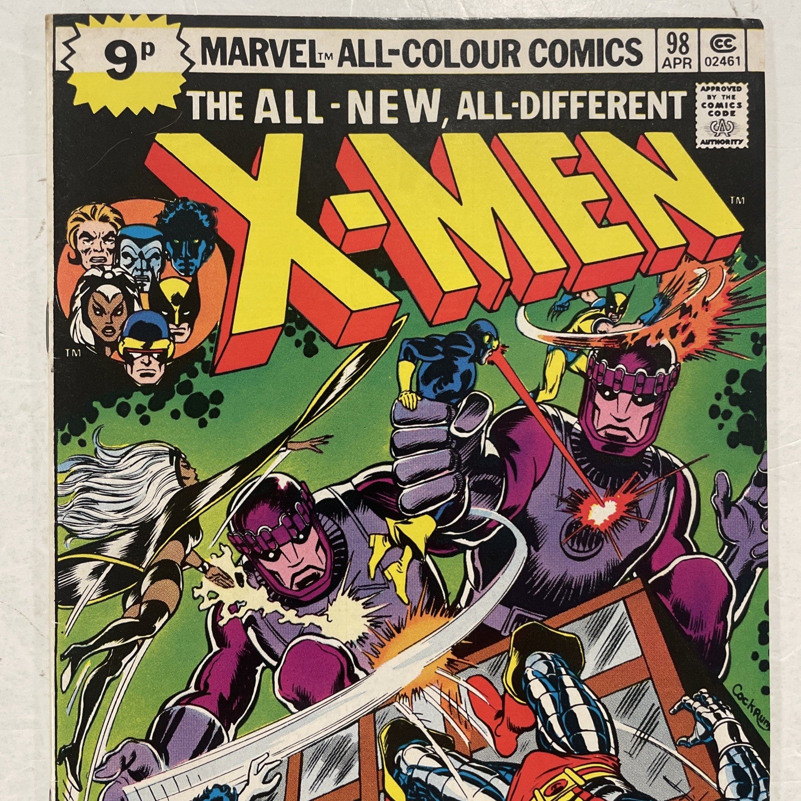 X-Men #98 1976 FN+ 1st Appearance Of Lilandra Stan Lee & Jack Kirby Cameo Pence1