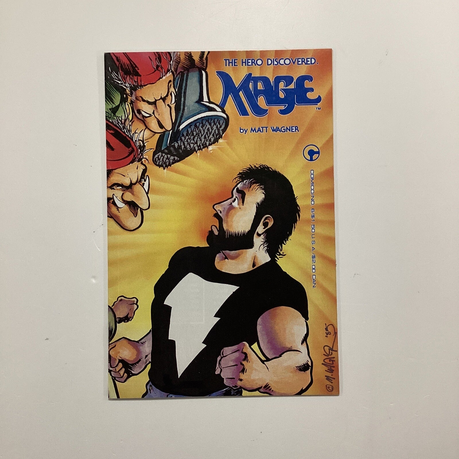 Mage #6 1985 VF/NM 1st Grendel In Colour Comico0