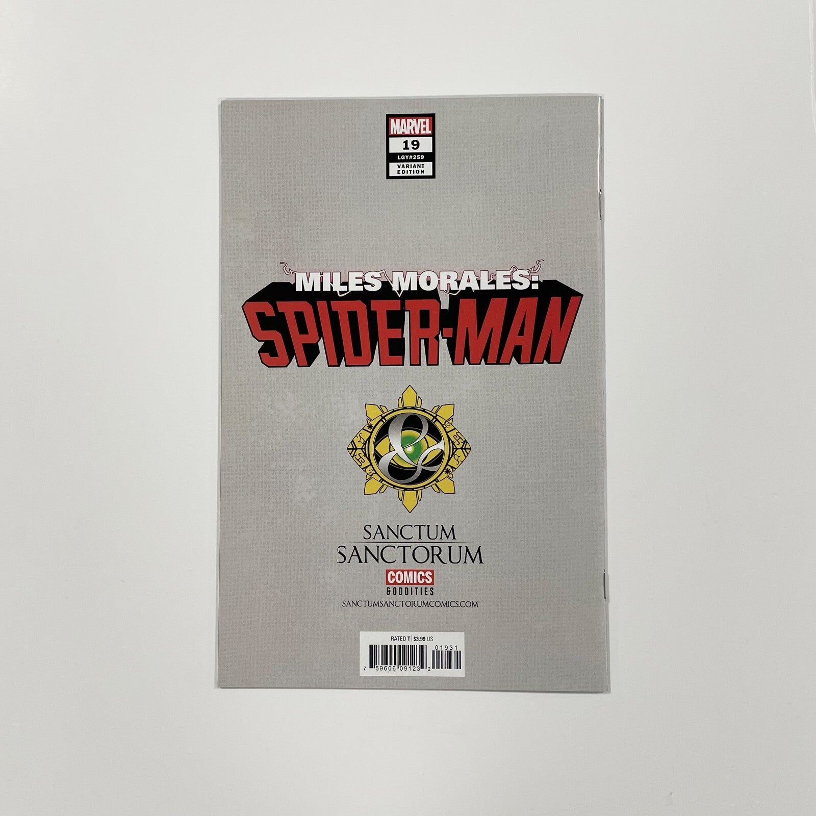 Miles Morales: Spider-Man #19 Skan Srisuwan Trade & B&W Color Splash Virgin Vari2