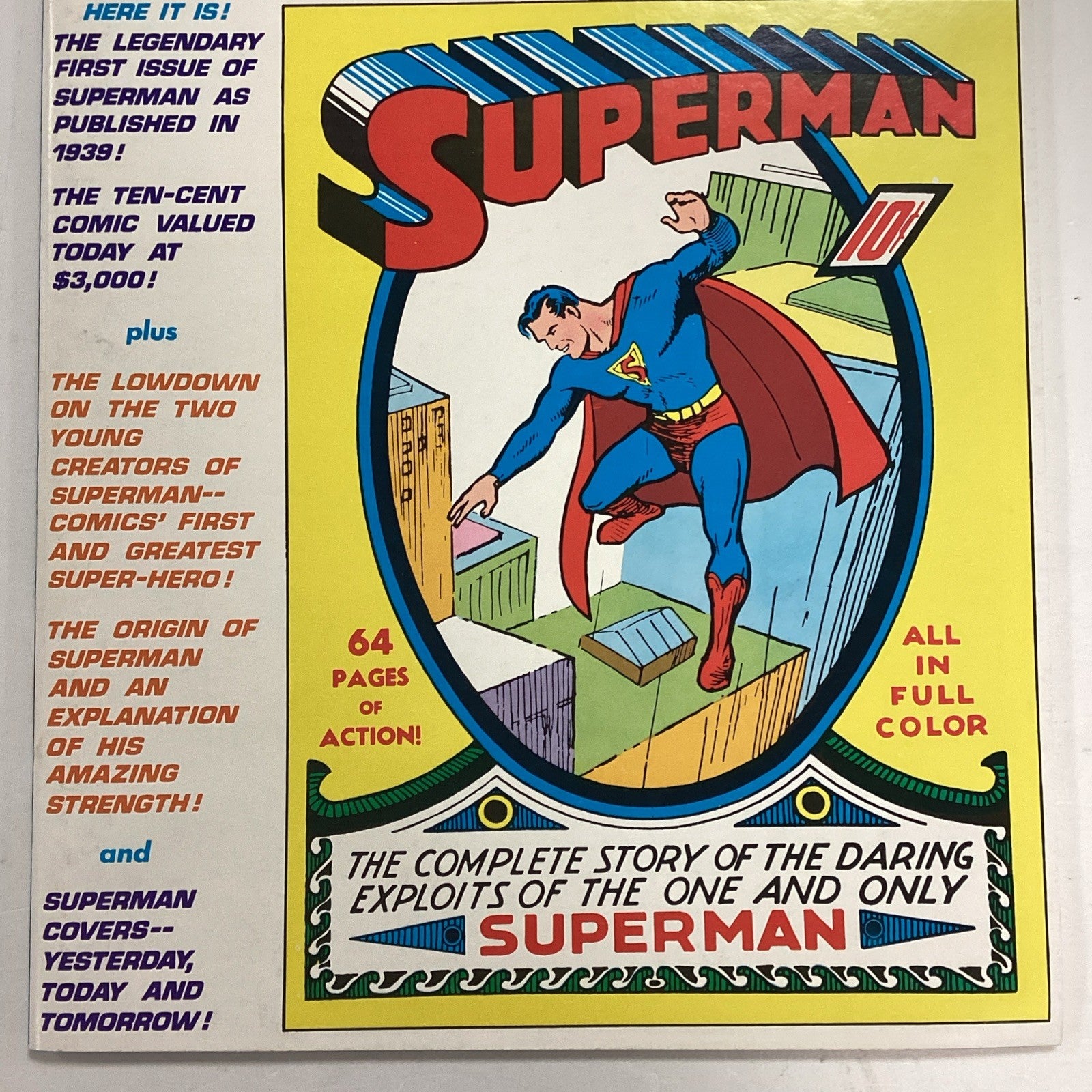 DC Famous 1st Edition Superman #1 1979 VF Pence Copy2