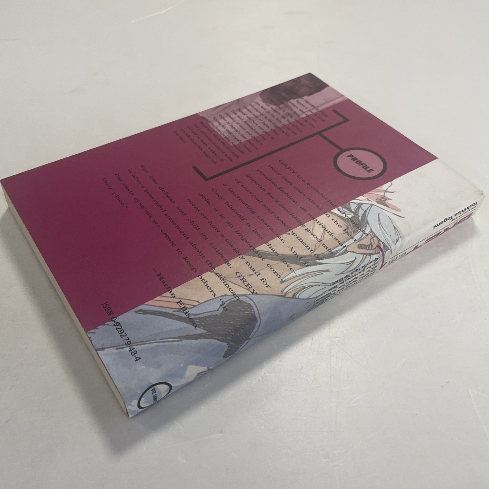 Grey Volume 1 1989 Perfect Collection Yoshihisa Tagami Manga  Viz Graphic Novel7