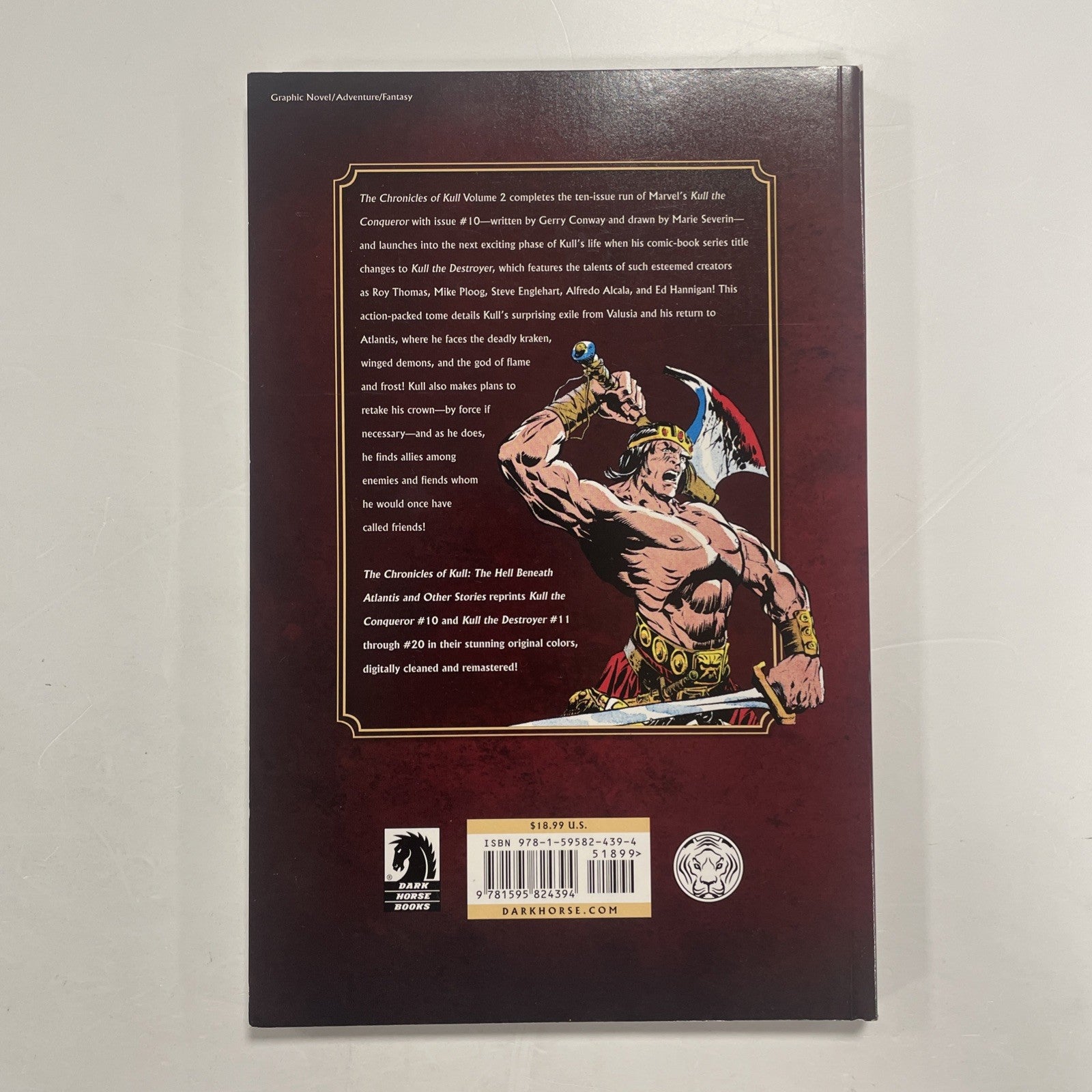 Kull The Conqueror Volume 1 and Volume 2 2009 Graphic Novels TPBs X2 Dark Horse14