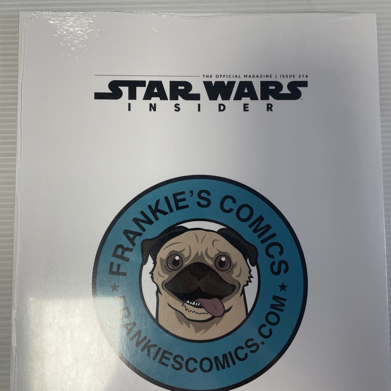 Star Wars Insider #214 2022 Darth Vader Mask Burned Face Virgin Variant New Seal5