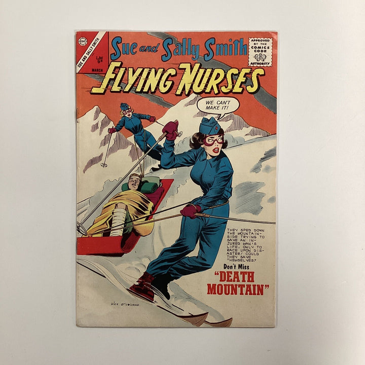 Sue and Sally Smith Flying Nurses 1962 #50 VG Pence copy **See Description0