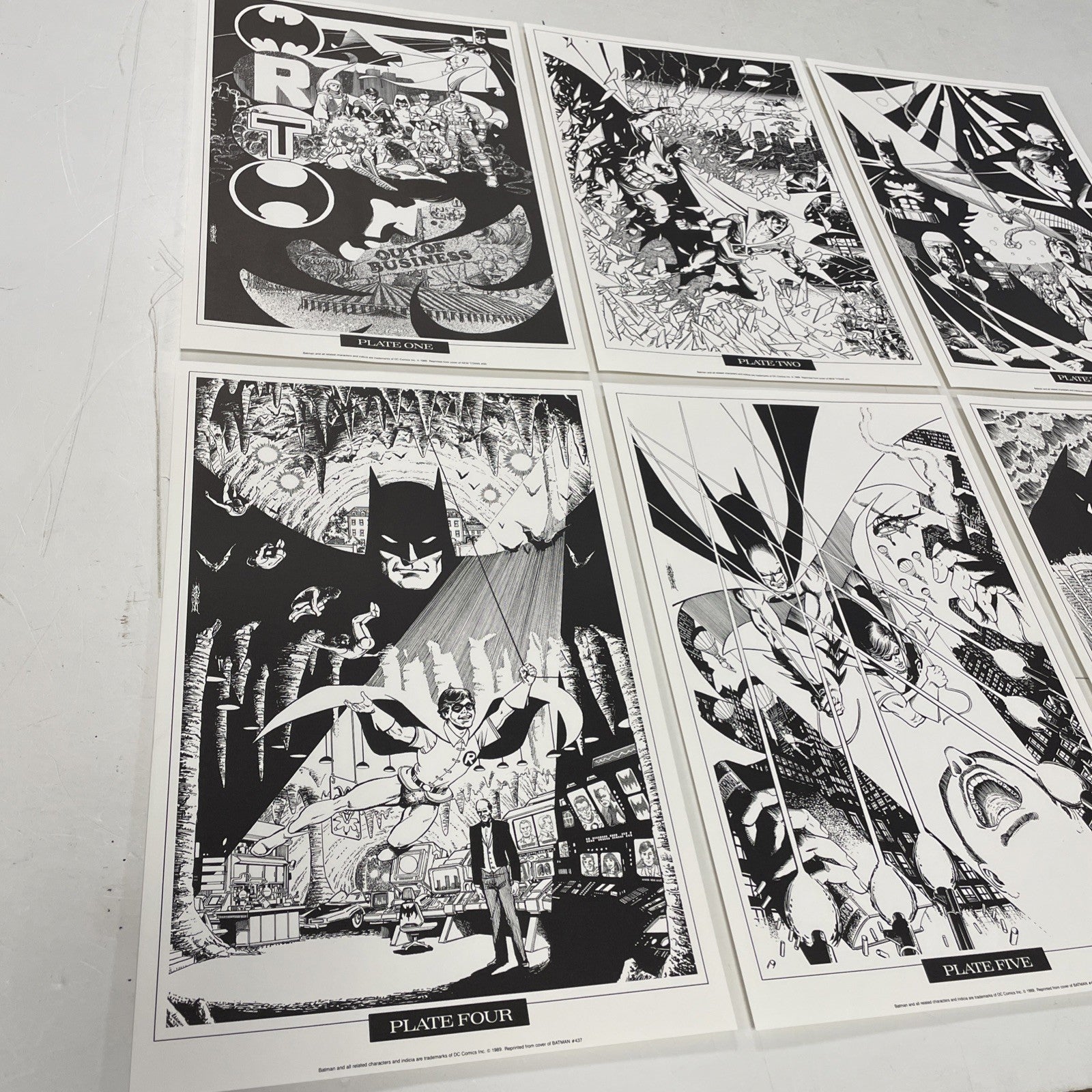 George Perez Portfolio 1990 Collection 12 B+W prints3