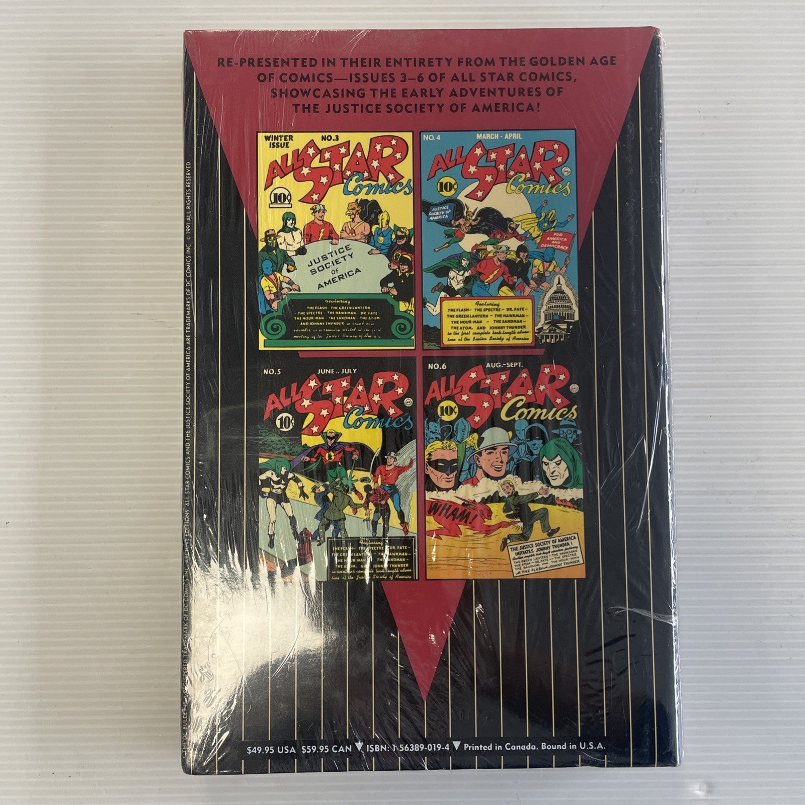 All Star Comics Archives Vol 1 DC Comics 1997 HC Graphic Novel4