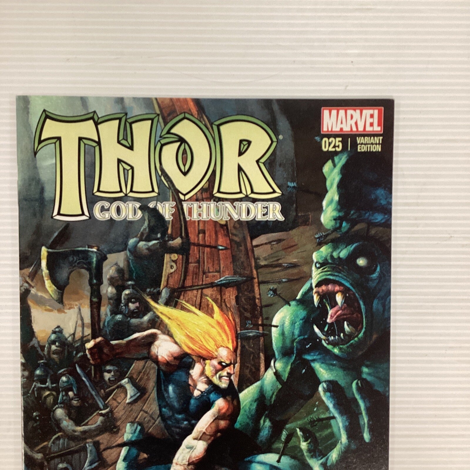 Thor God Of Thunder #25 2014 VF/NM Jane Foster Cameo As Thor Bisley Variant3