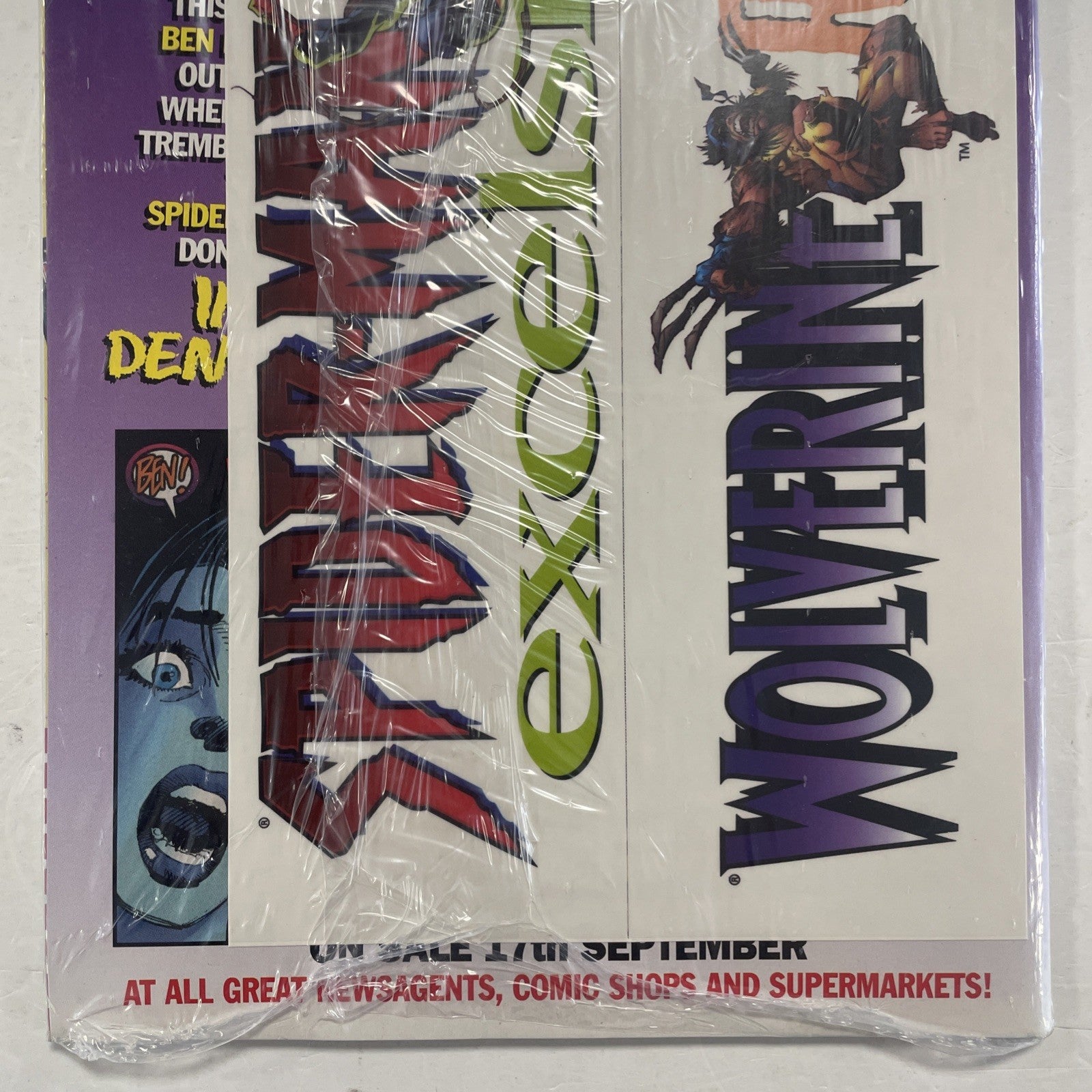 Astonishing Spider-Man #38 1998 VF- UK Marvel Panini Inc. Free Stickers6