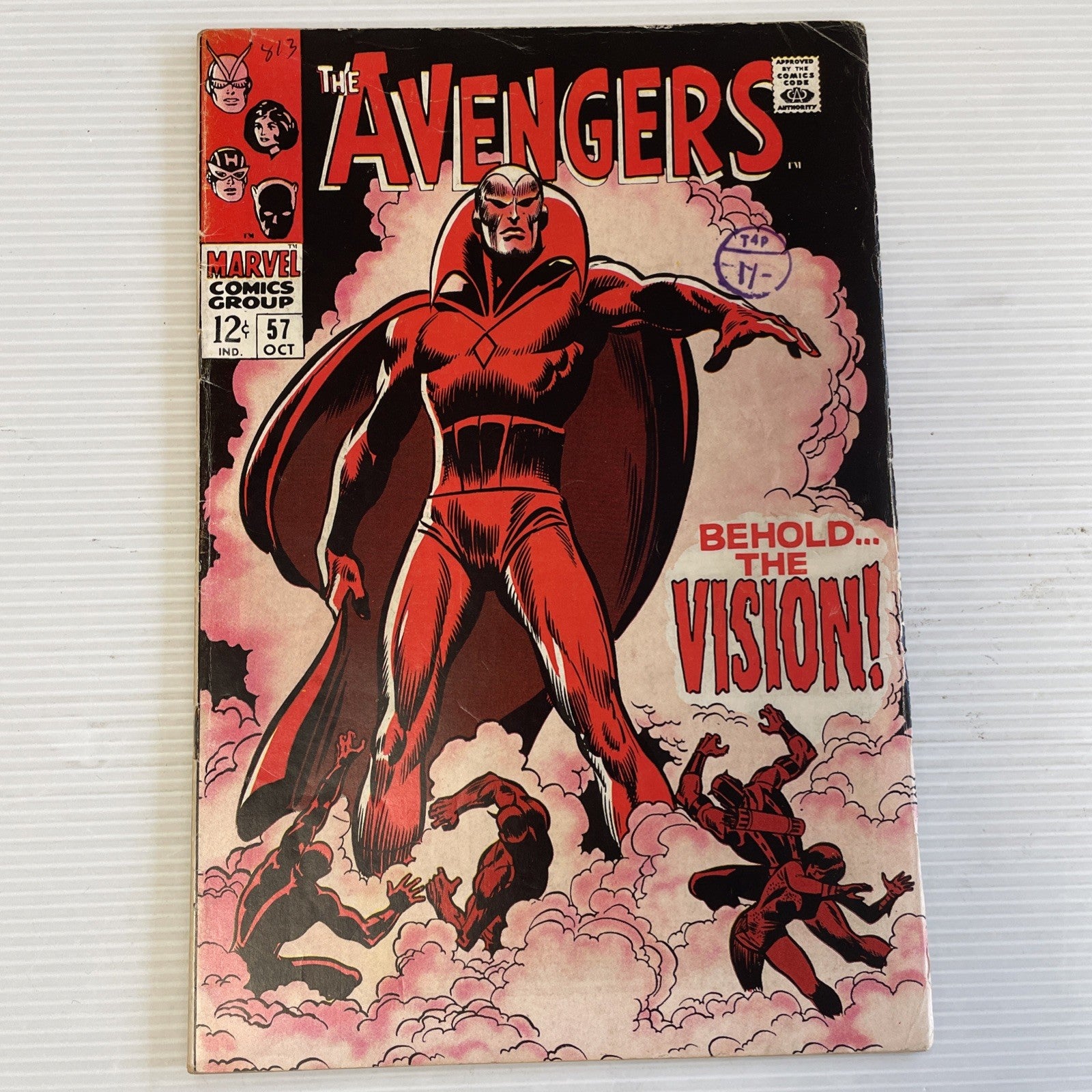 Avengers #57 1968 VG 1st Appearance of the Vision *See Description0