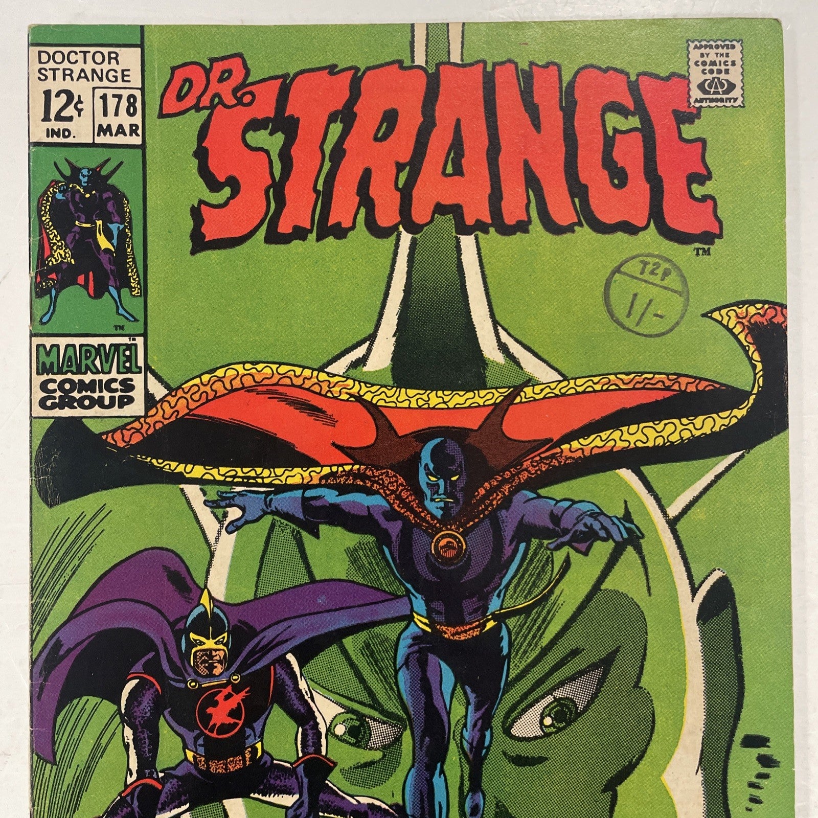 Doctor Strange #178 1969 VG+ Pence Stamp **Rusted staples1