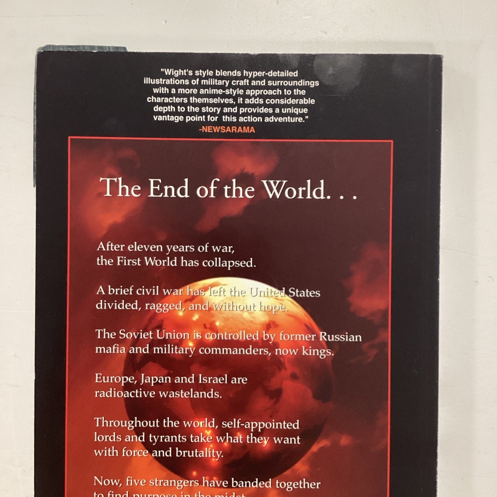 Twilight X War Special Edition 2006 TPB Trade Paperback Antarctic Press Signed9
