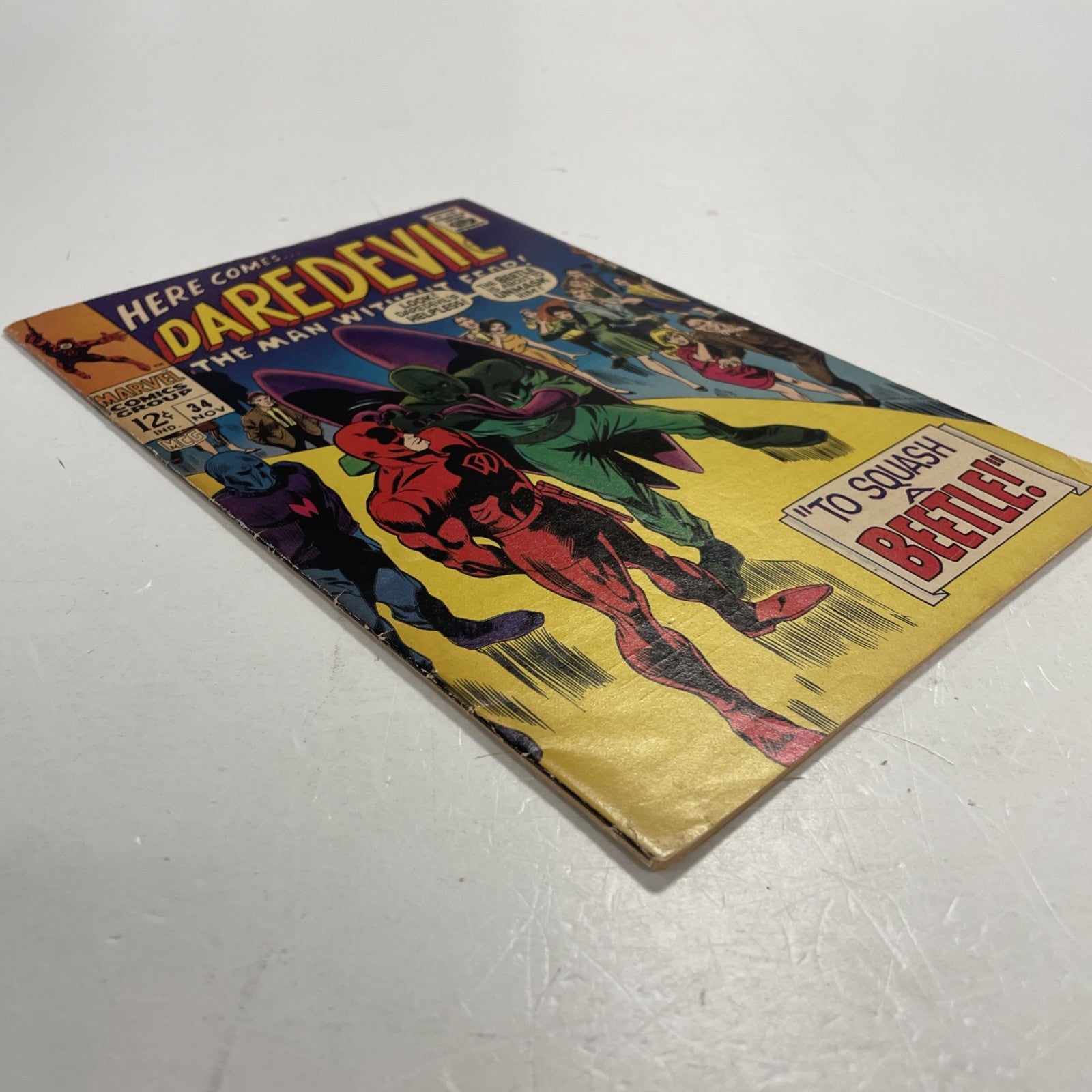 Daredevil #34 1967 VG/FN Pence Copy3