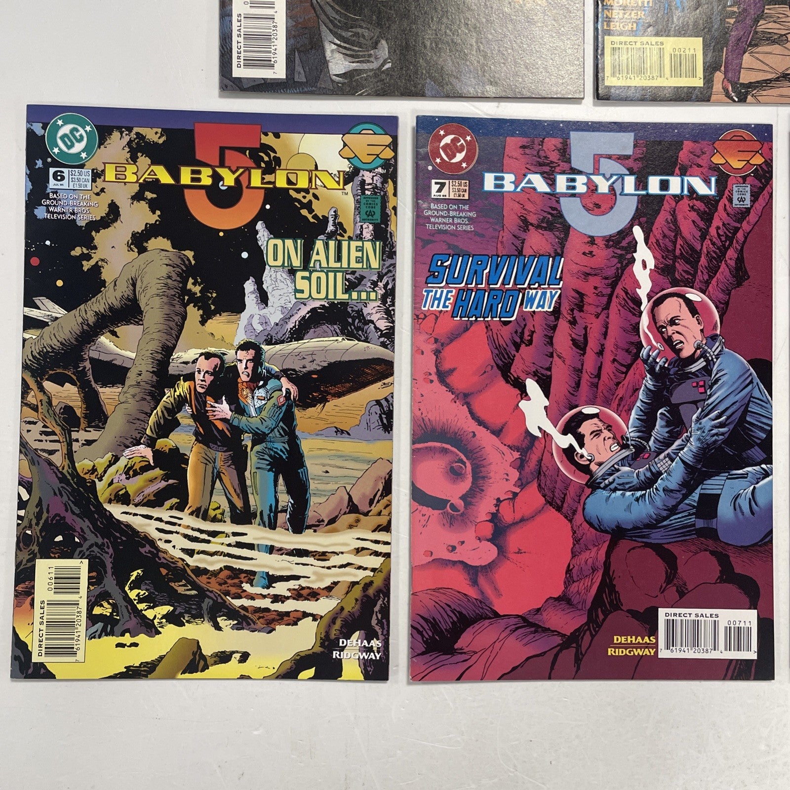 Babylon 5 #1-11 1995 Mid-High Grades Complete Comic Adaptation4
