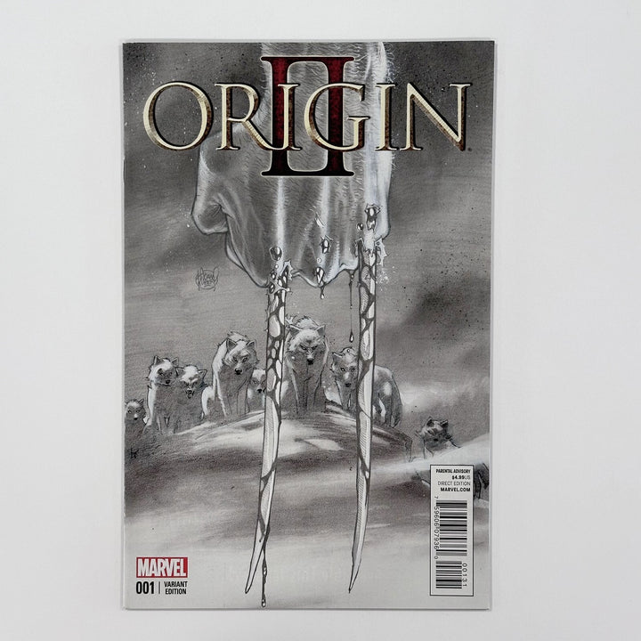 Origin II #1 VF+ 2014  1:100 Adam Kubert Sketch Variant0