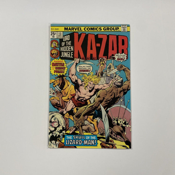 Ka-Zar #13 1975 FN+ Mark Jewelers insert!