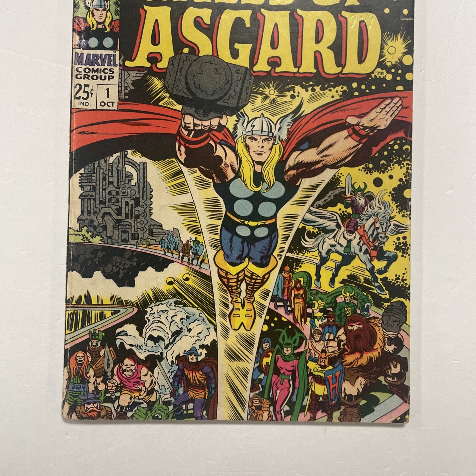 Tales Of Asgard #1 1968 VG Writing on front cover2