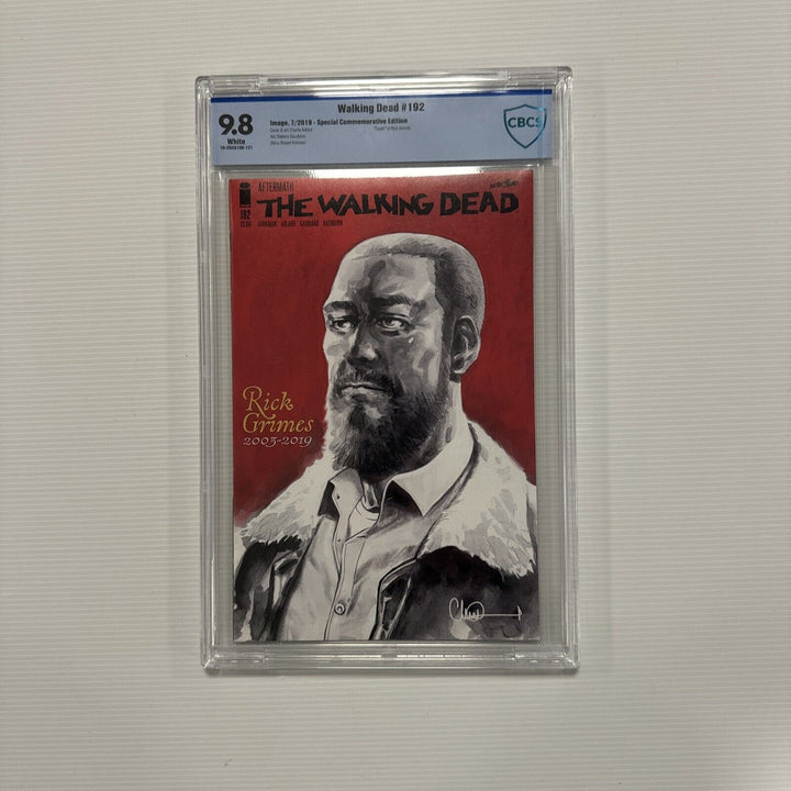 Walking Dead #192 2011 9.8 CBCS Graded "Death" of Rick Grimes