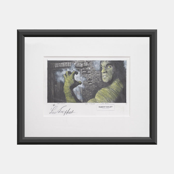 The Hulk: Raw Strength by Robert Bailey (Signed by Lou Ferrigno)