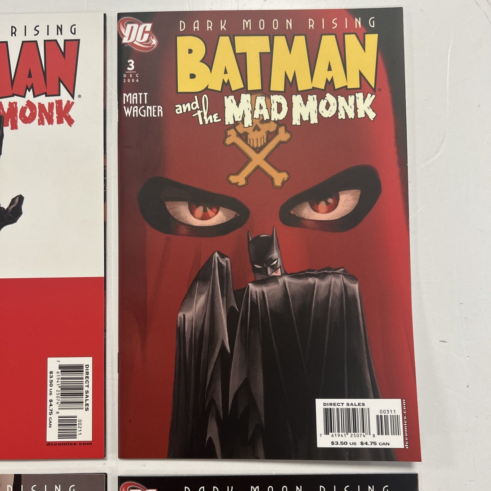 Batman and the Mad Monk #1-6 2006 Mid-High Grade Complete Set Matt Wagner3