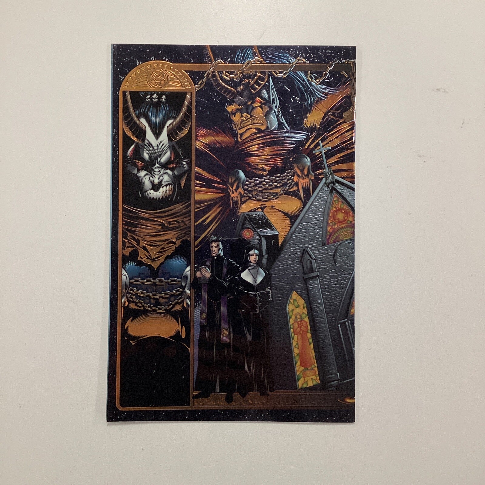 Avengelyne #1 1995 NM Chromium Foil Cover Maximum Press6