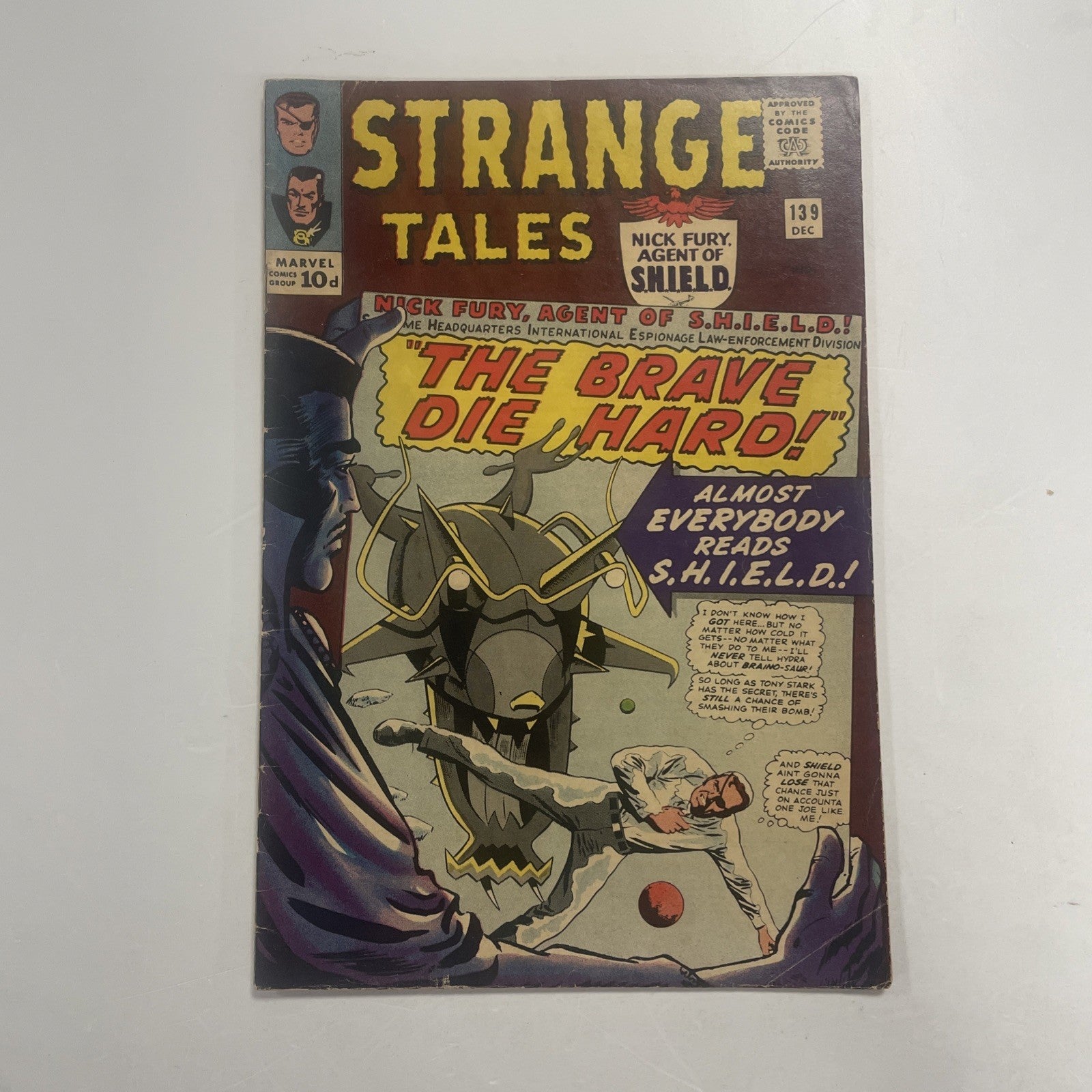 Strange Tales #139 1965 VG/FN Pence Copy0