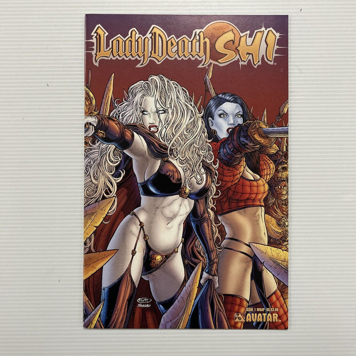 Lady Death Shi #1 2007 VF/NM Wrap Cover Avatar