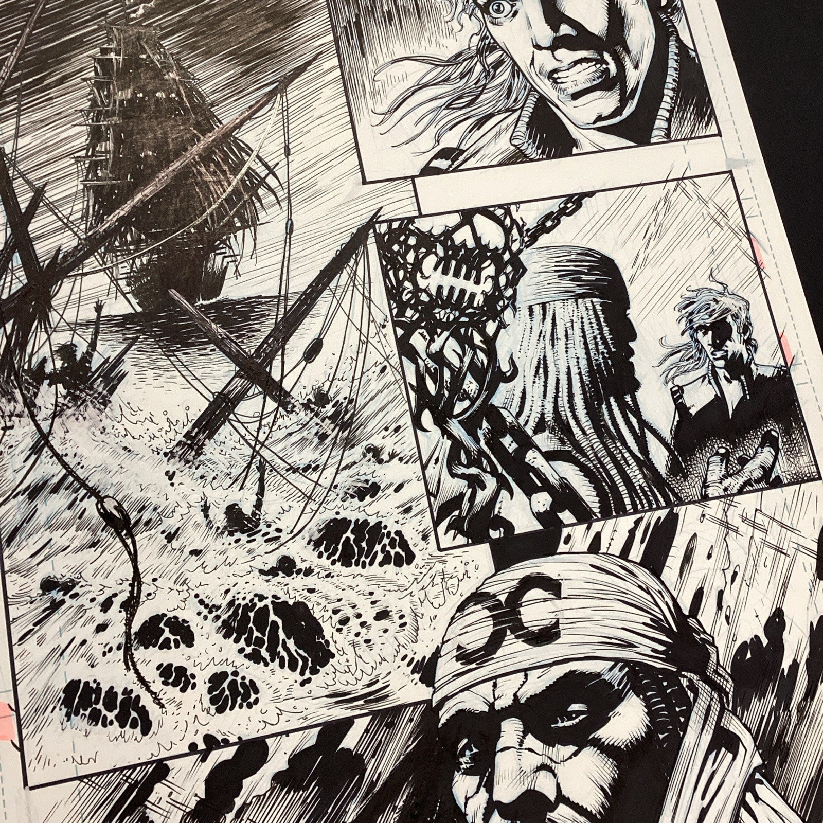 Original Artwork for Before Watchmen Page 15 By John Higgins *See Description8
