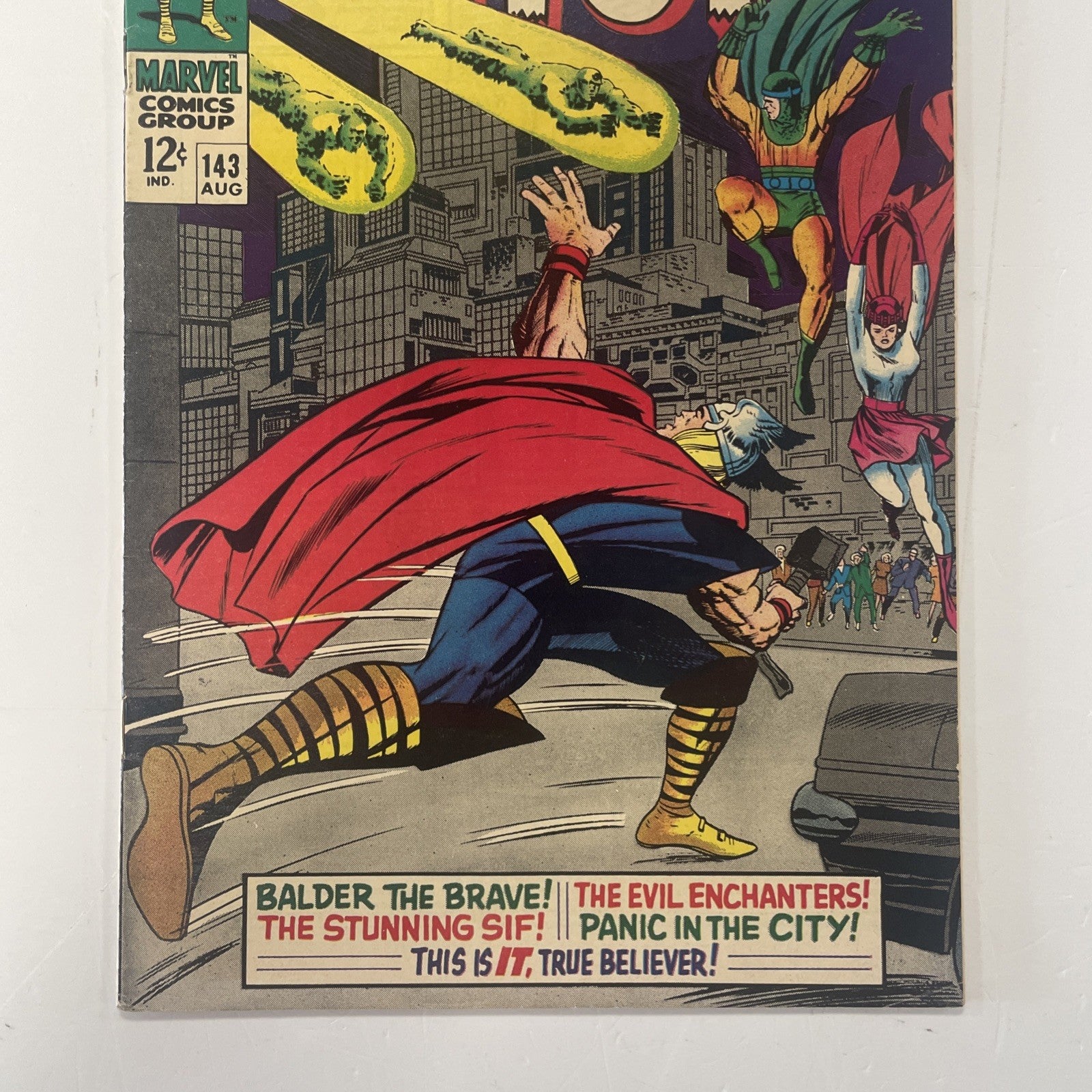 The Mighty Thor #143 1967 VG/FN2