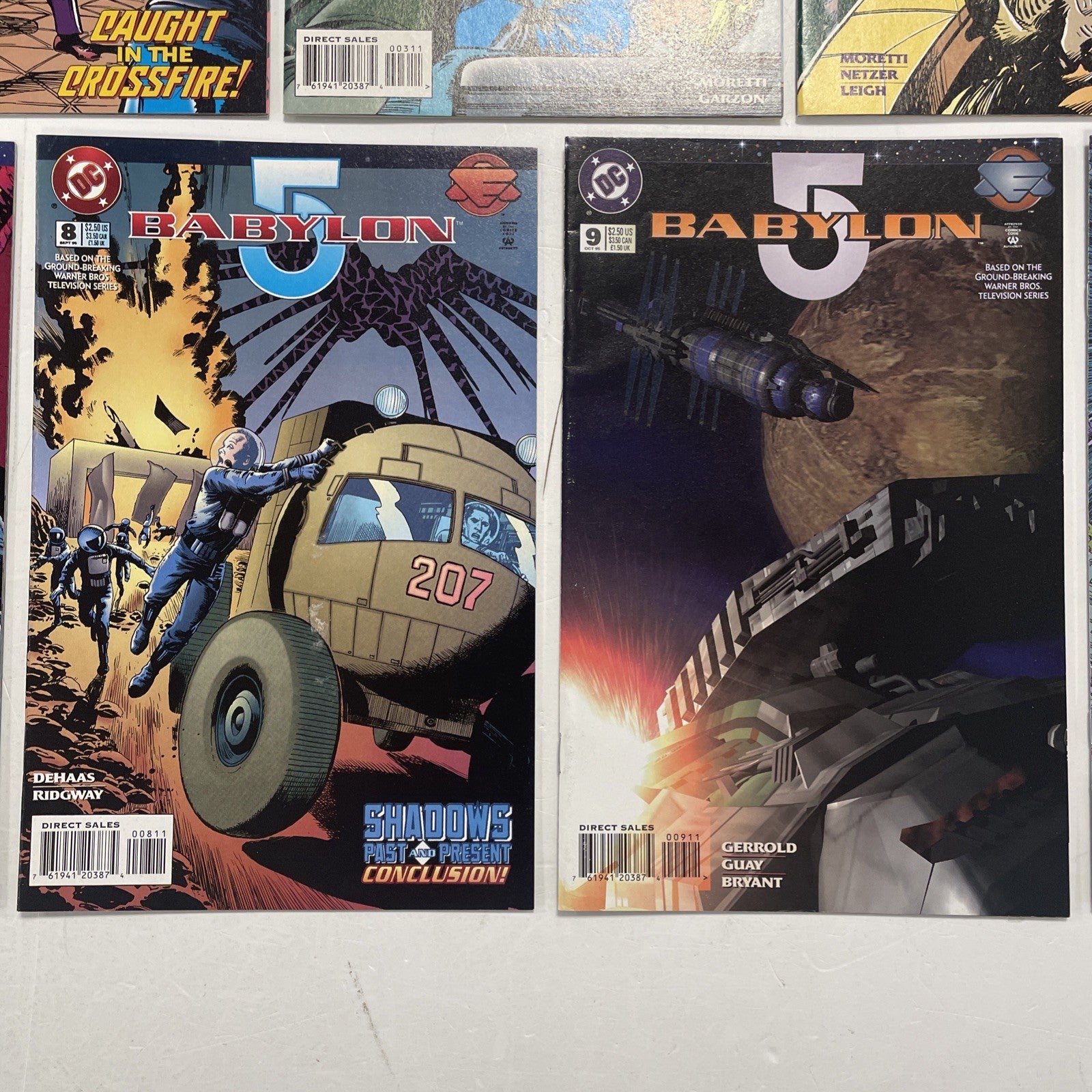 Babylon 5 #1-11 1995 Mid-High Grades Complete Comic Adaptation5