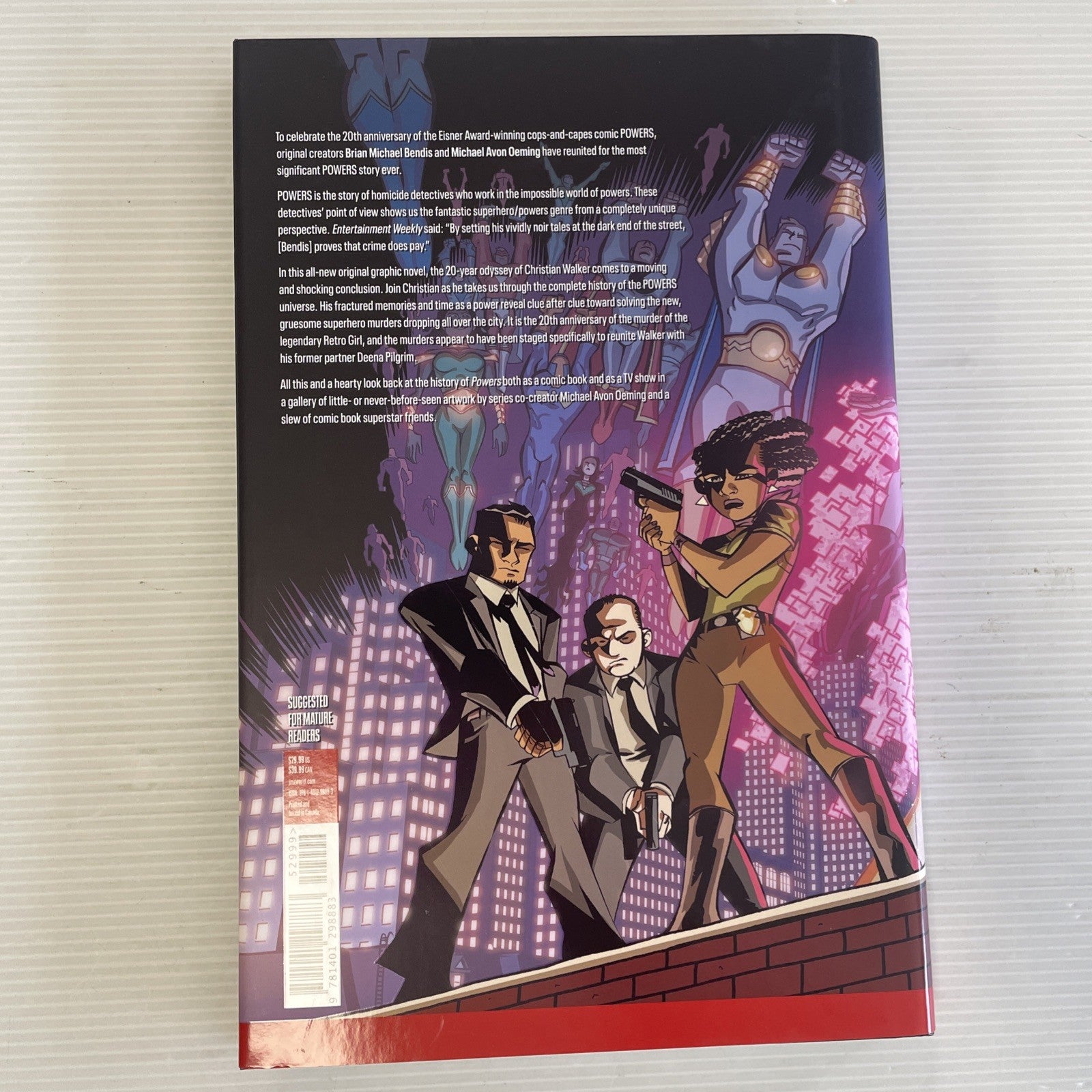 Powers: The Best Ever Bendis Brian Michael Jinxworld HC Graphic Novel4