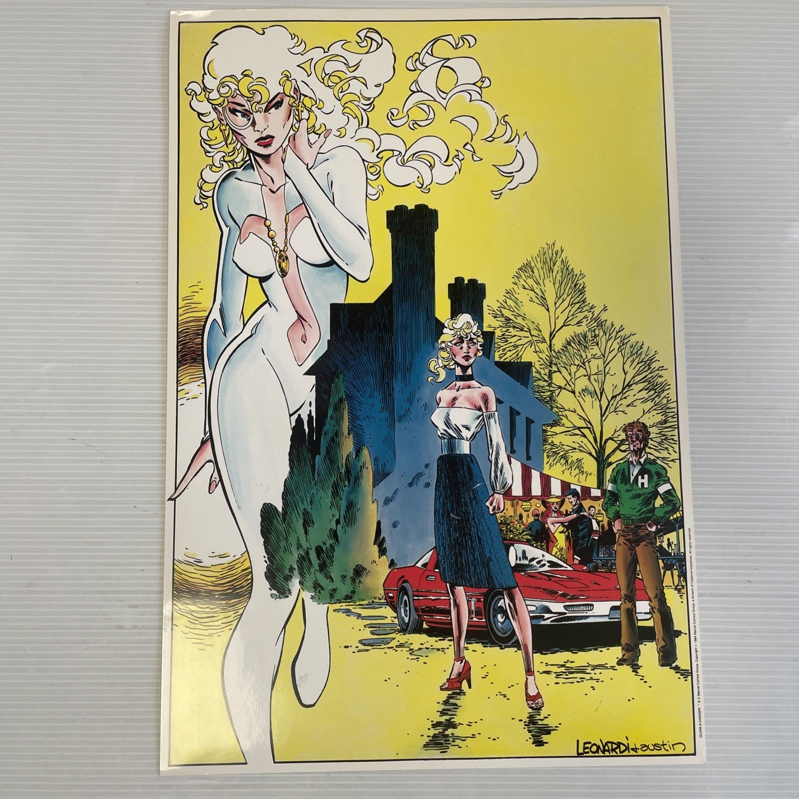 Marvel Press Cloak and Dagger Portfolio Prints 1984 Set 10 Rick Leonardi Art (1)17