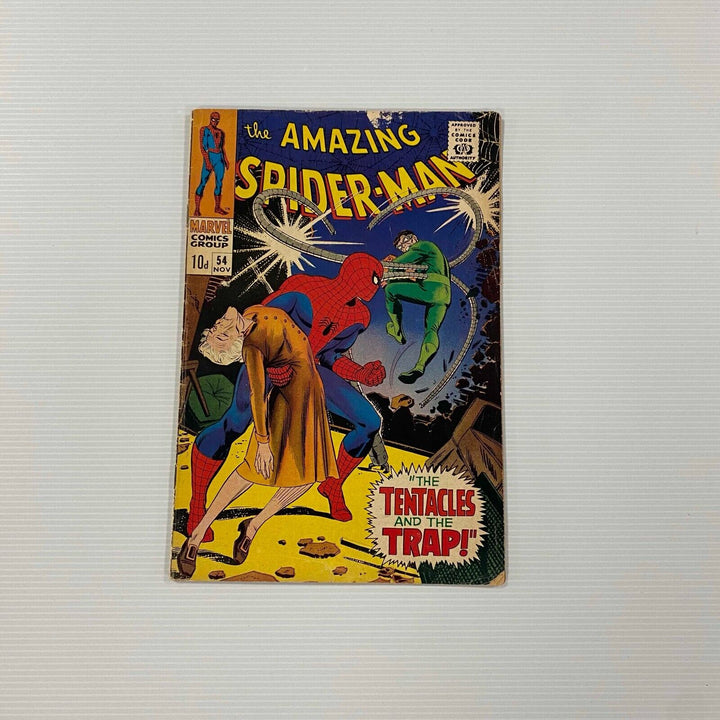 Amazing Spider-Man #54 1967 VG- Pence Copy