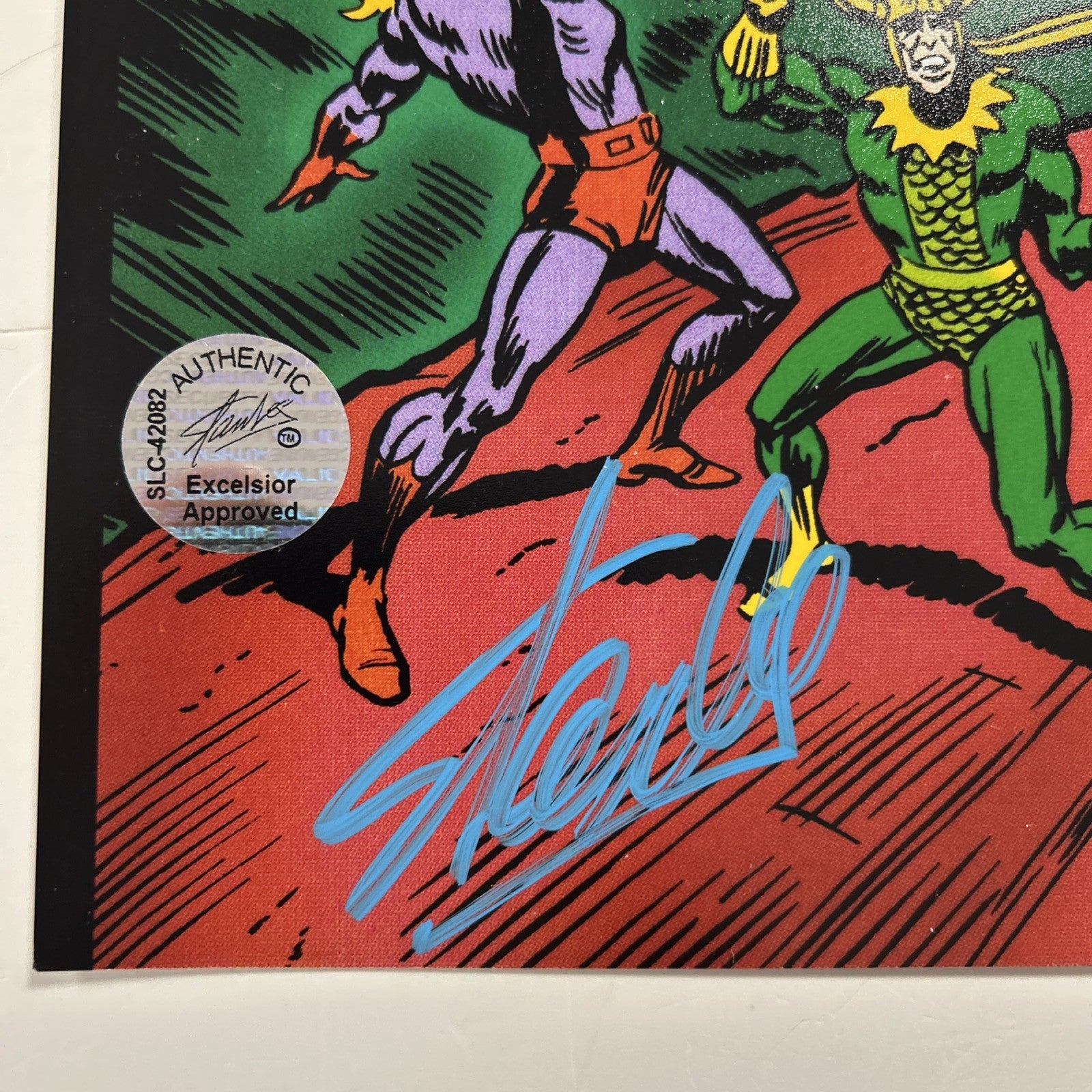 The Avengers #118 Giclée Repro Cover Print Signed by Stan Lee (Excelsior)9