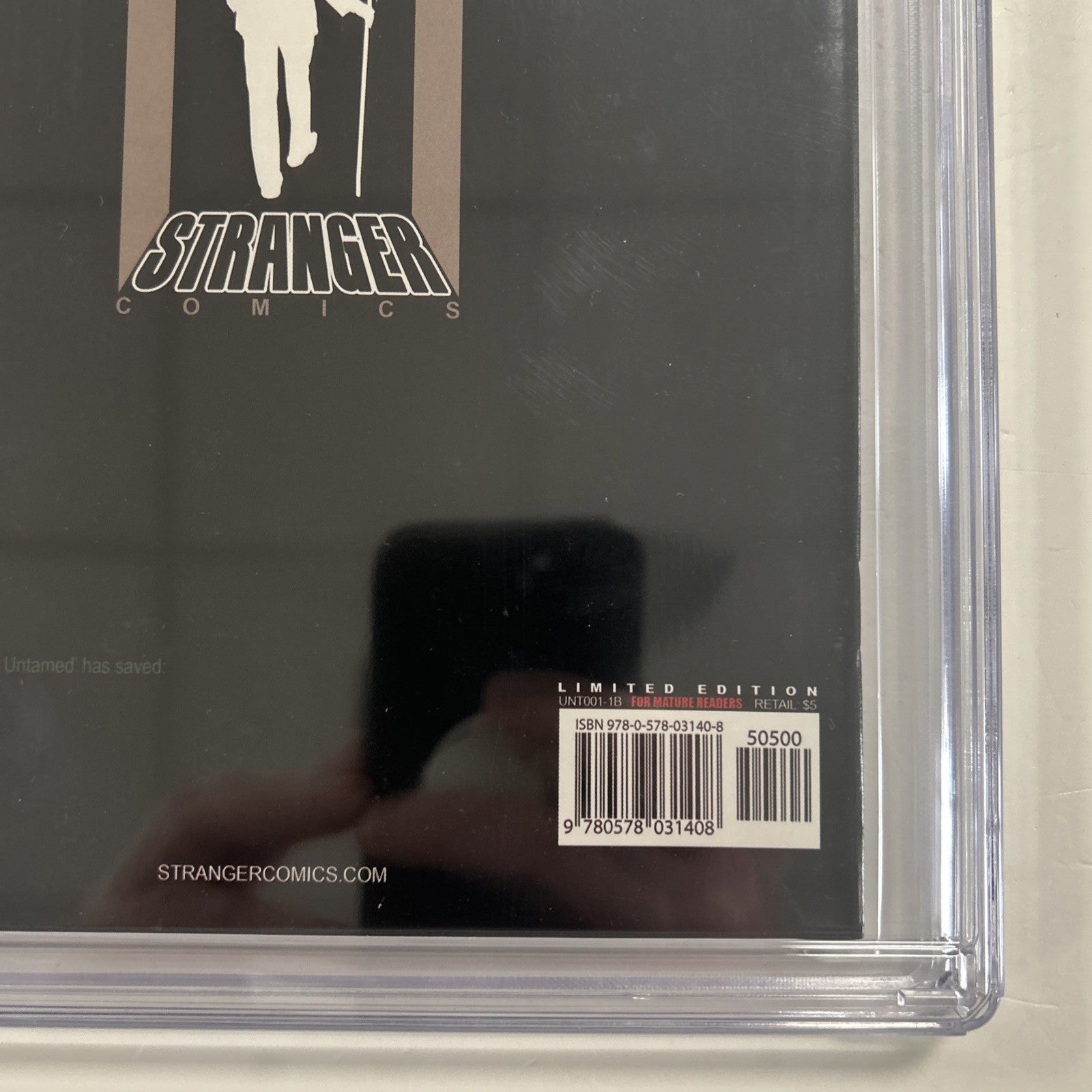 The Untamed: A Sinner's Prayer #1 2009 CGC 8.5 1:10 Variant Stranger Comics15